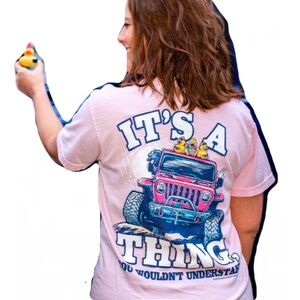 Pink Graphic Kids T-Shirt